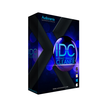 Audionamix IDC Real Time - iLok ONLY, Real Time Dialogue Cleaner Plug-In [Download]