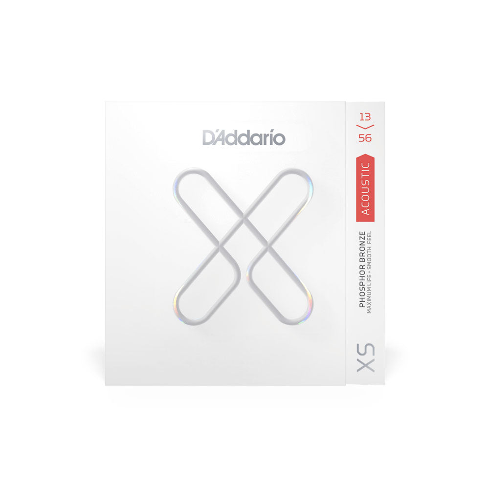 D'Addario XSAPB1356 Acoustic Guitar String Set - XS Coated Medium 13-56 - Bananas at Large®