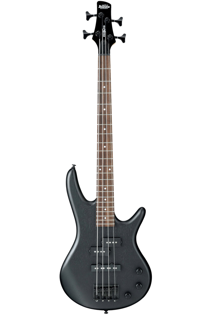Ibanez GSRM20 Mikro 4-string Electric Bass - Weathered Black - Bananas at Large