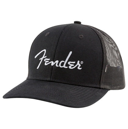 Fender - 9122421100 - Snapback Hat with Silver Logo - Black