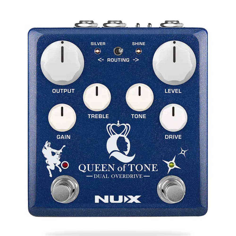 horseman pedal NUX Queen of Tone NDO-6 Dual Overdrive Pedal