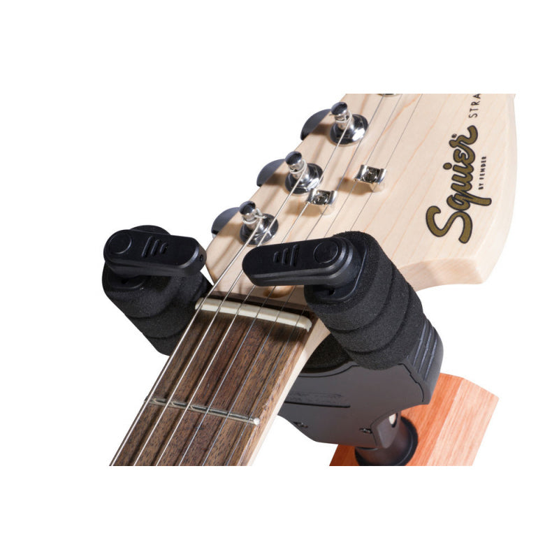 On-Stage GS8730MA Wood Locking Guitar Hanger - Mahogany