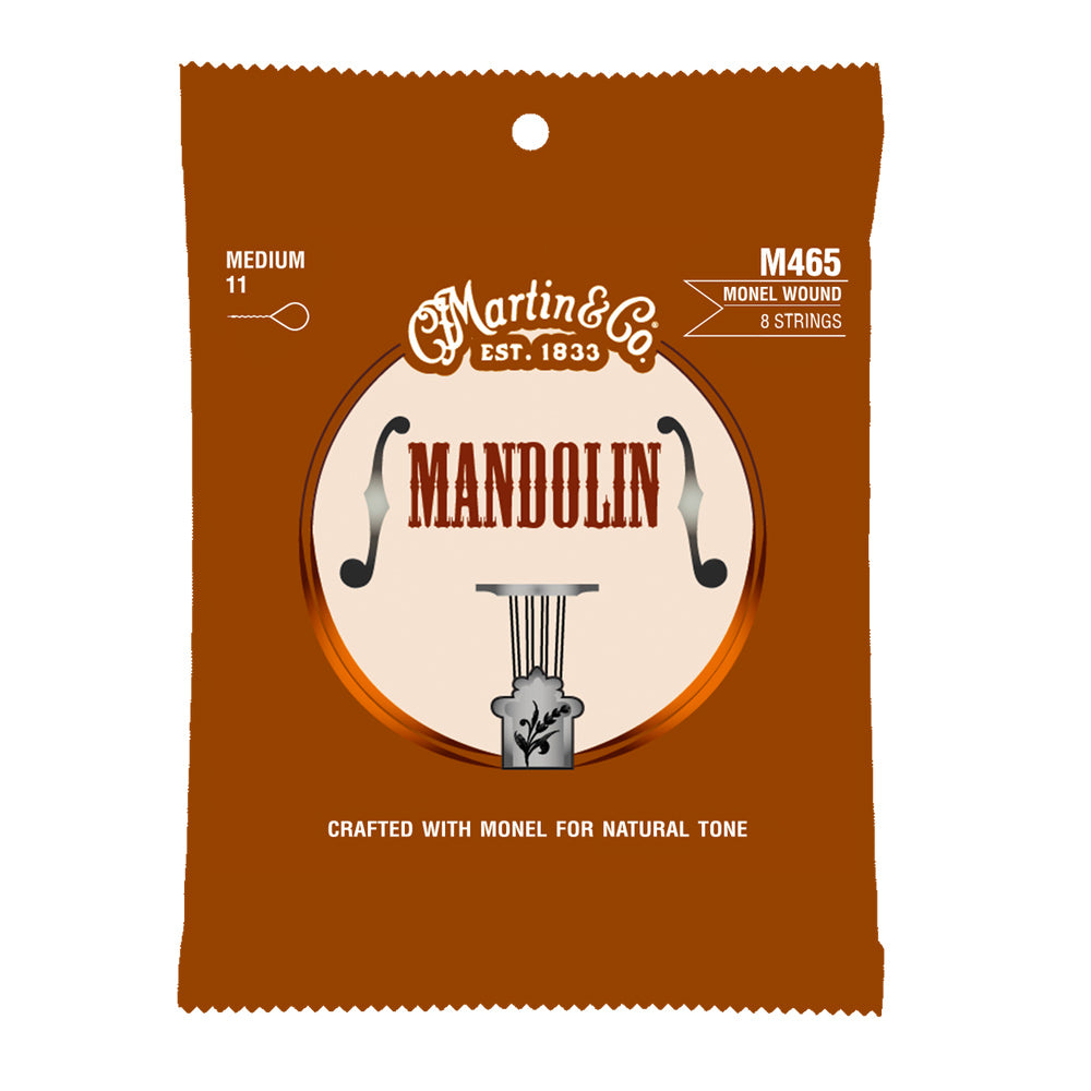 Martin M465 Mandolin Strings Monel Wound - Medium