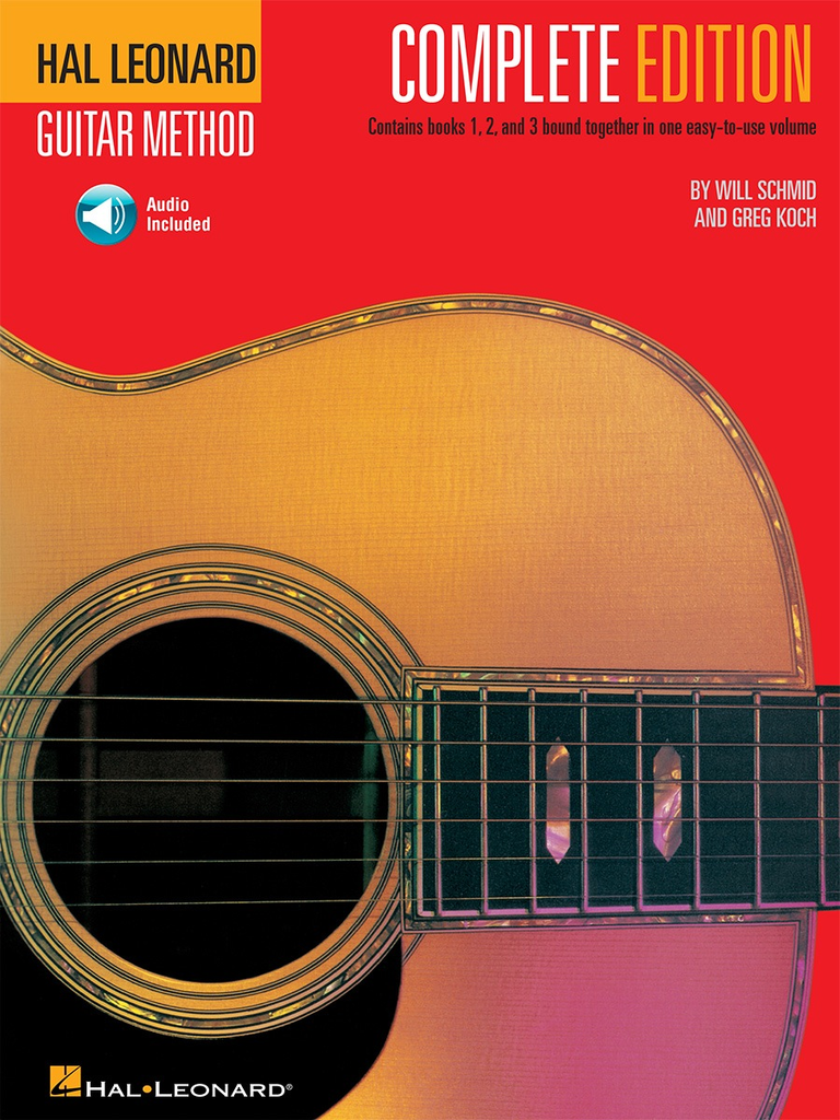 Hal Leonard Guitar Method, Second Edition – Complete Edition Books 1, 2 and 3 Bound Together in One Easy-to-use Volume! - Bananas At Large®