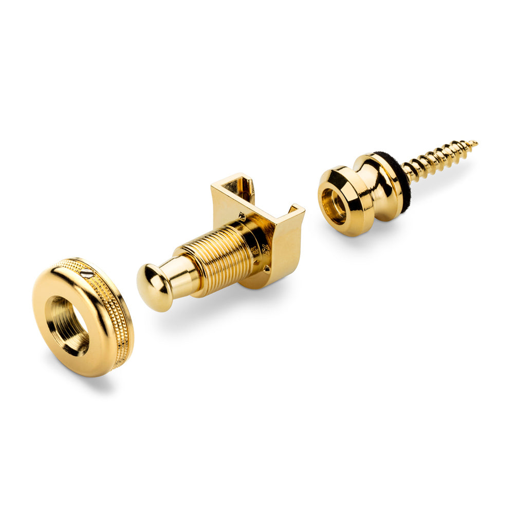 Schaller S-Locks (Pair) - Medium - Gold Finish