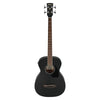 Ibanez PCBE14MH Acoustic/Electric Bass Guitar - Weathered Black Open Pore