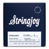 Stringjoy Signatures | Balanced Super Light Plus Gauge (9.5-46) Nickel ...