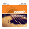 D'Addario EJ41 12-String Phosphor Bronze Extra Light Acoustic Strings 9-45 - Bananas At Large®