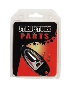 Strukture Cup Jackplate (7/8") For Tele Style, Chrome - Bananas at Large