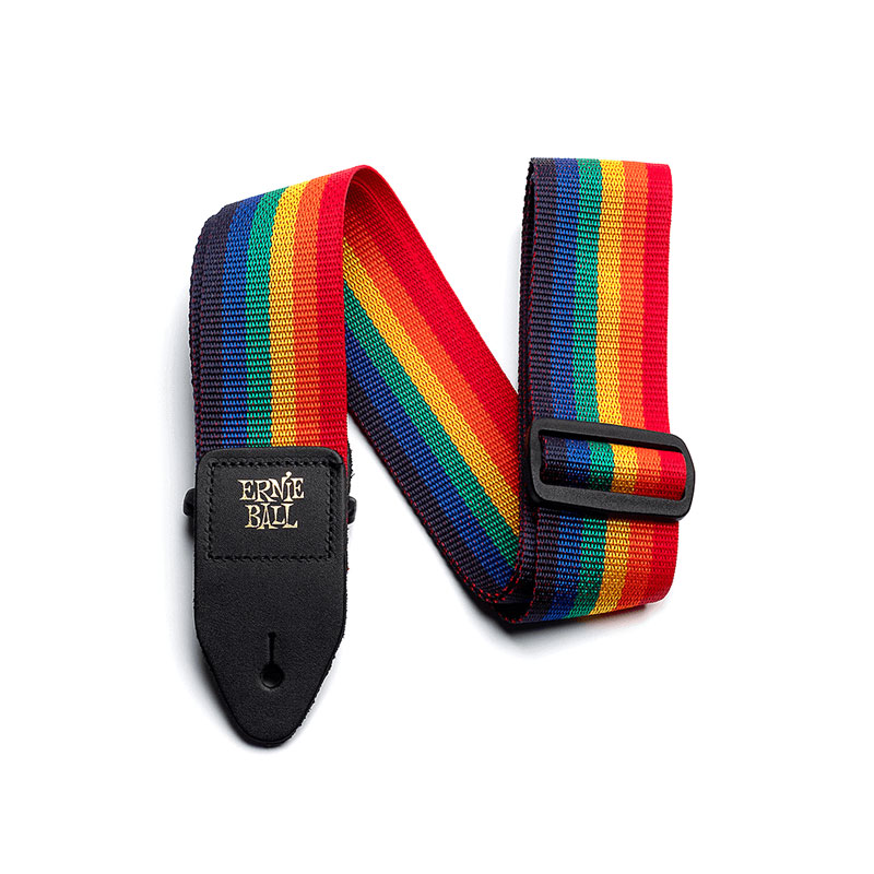 Ernie Ball P04044 Polypro 2 in. Guitar Strap - Rainbow - Bananas at Large®