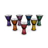 Toca Freestyle Colorsound 7in Djembes, Set of 7