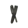 D'Addario 25BL00 Basic Leather 2.5 in. Guitar Strap - Black