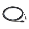 Hosa - OPT-106 - 6 ft Fiber Optic Cable - Toslink Male to Same