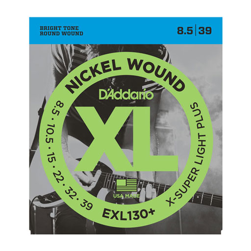 DAddario EXL130PLUS Nickel Wound Electric Strings Extra-Super Light Plus - Bananas At Large®