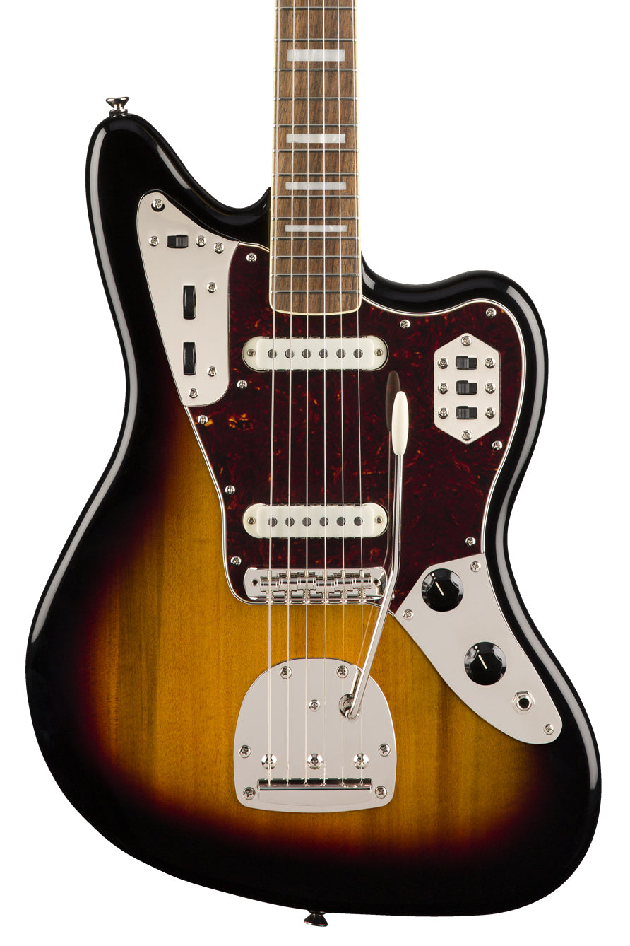 Fender Squier Classic Vibe '70s Jaguar with Laurel Fingerboard - 3 Color Sunburst