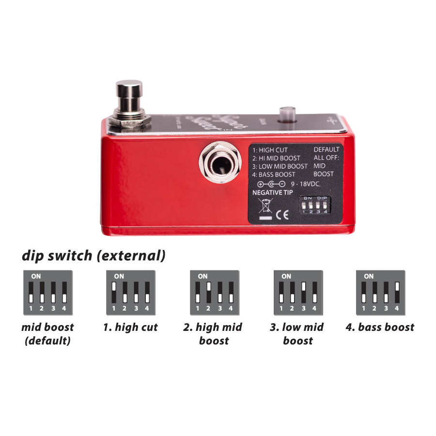 Xotic Super Sweet Booster Pedal - Bananas at Large®