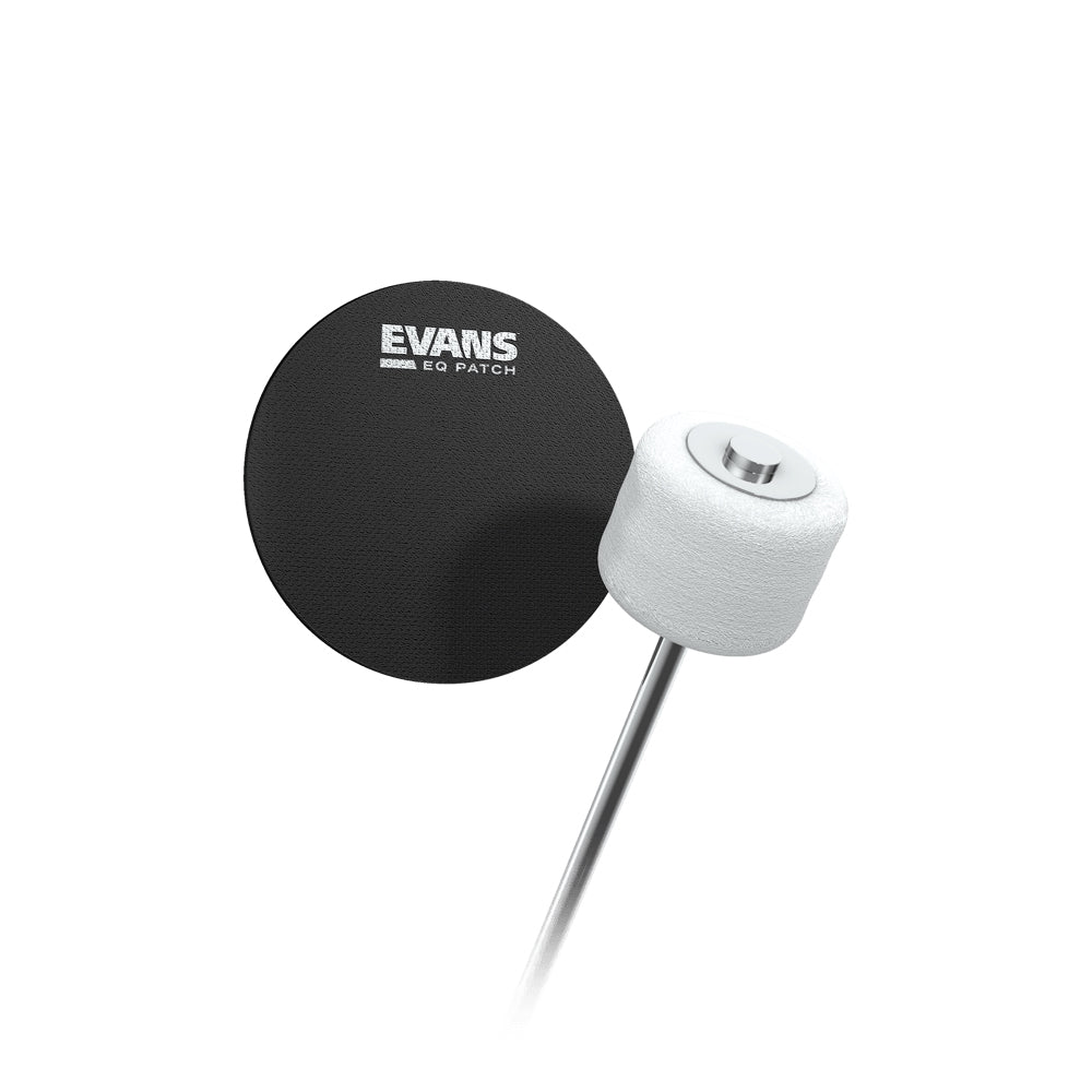 Evans EQ PATCH Black Nylon Single Patch - Bananas at Large®