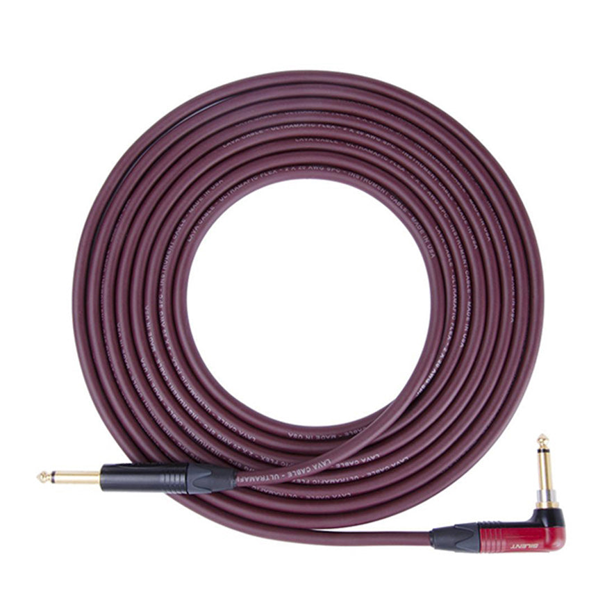 Lava LCUFLX25R Ultramafic Flex Straight to Right Angle Silent Switch Instrument Cable - 25 ft.