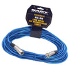 Nady XCCB-50 Low Noise Microphone Cable Female to Male XLR Cable - Blue - 50 ft.