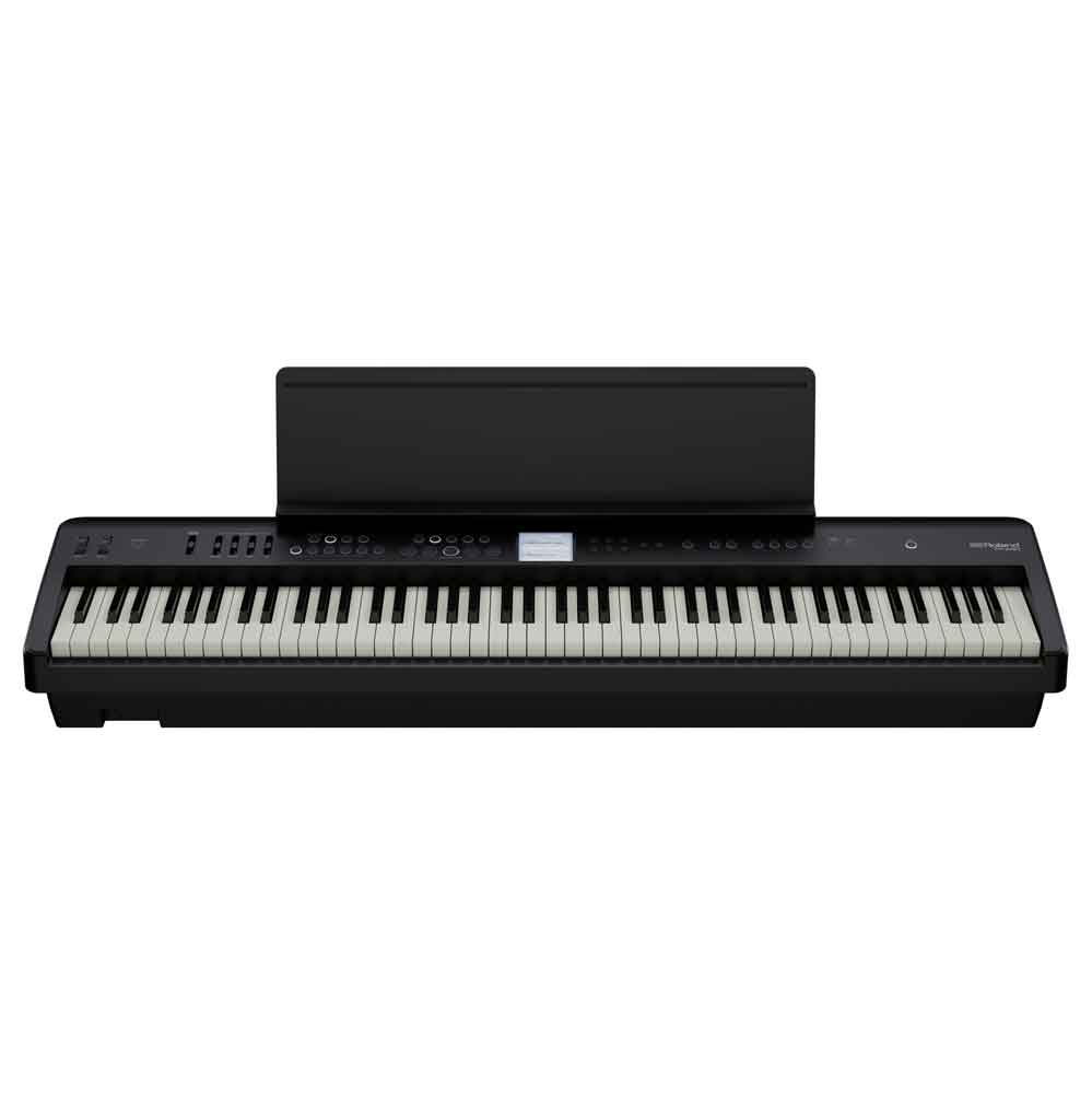electric piano with pedals Roland FP-E50 88-Key Digital Farbe:Black/Sun accessory10 Heli Ski 5-Finger Handschuhe note polyphony