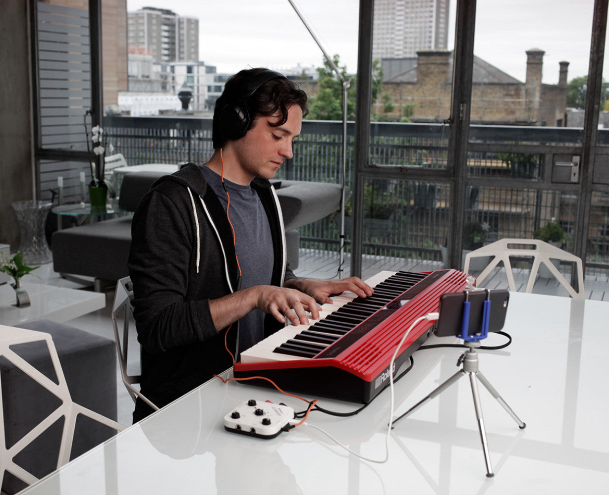 Roland GO:KEYS Portable 61-Key Music Creation Keyboard - Red