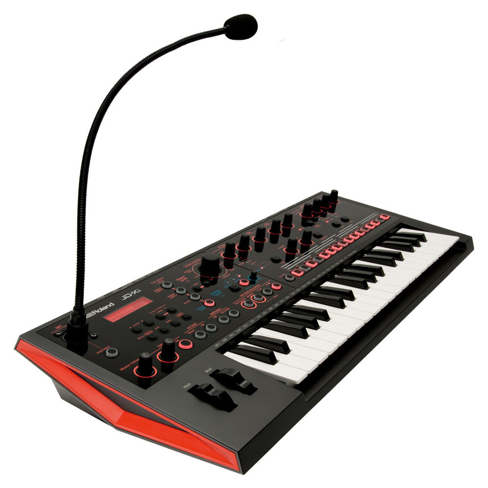 Roland JD-Xi 34-Mini-Key Portable Analog-Digital Crossover Synthesizer Keyboard with Microphone - Bananas at Large®