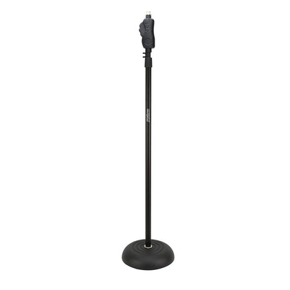 Strukture Round Base Mic Stand with One Hand Height Adjustment