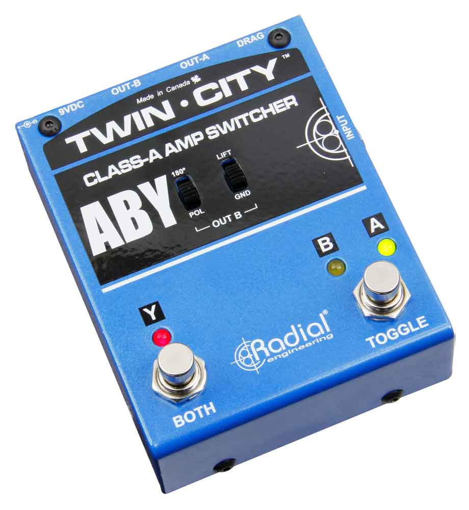 Radial Tonebone Twin-City Active ABY Switcher - Bananas at Large®