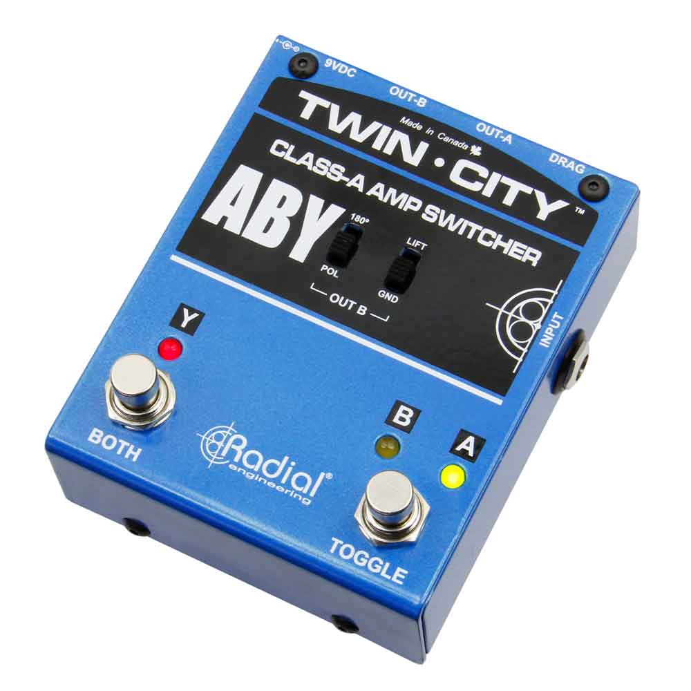 Radial Tonebone Twin-City Active ABY Switcher - Bananas at Large®