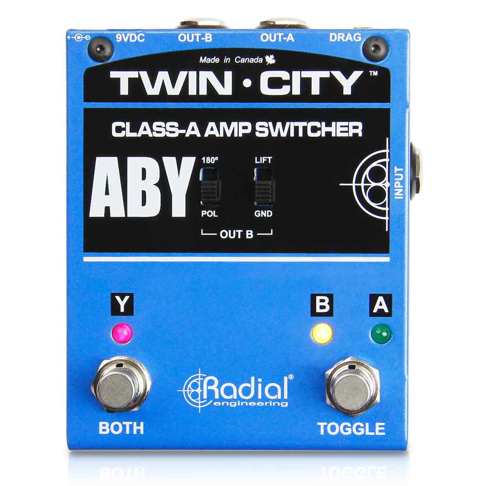 Radial Tonebone Twin-City Active ABY Switcher - Bananas at Large®