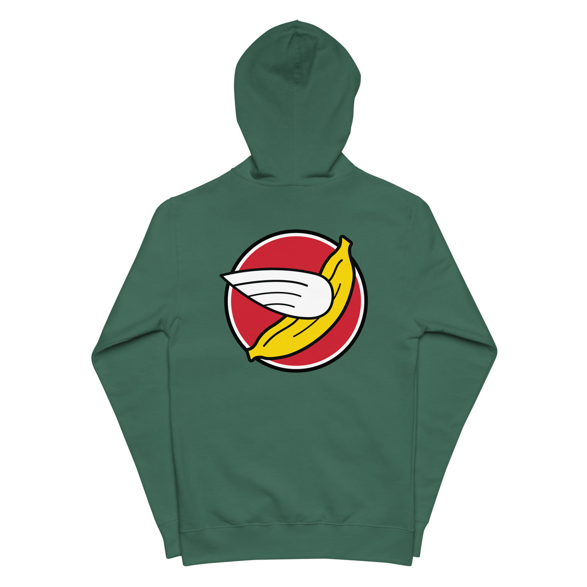 Bananas at Large® Fleece Zip-up Hoodie, Icon Logo - Unisex - Bananas at Large®