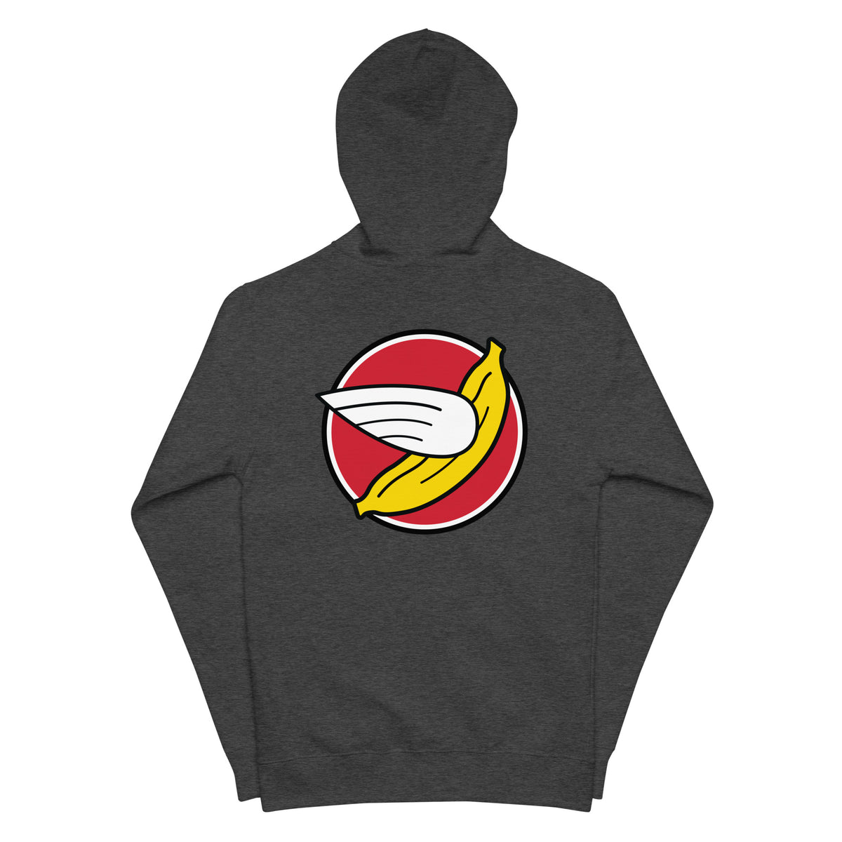 Bananas at Large® Fleece Zip-up Hoodie, Icon Logo - Unisex - Bananas at Large®