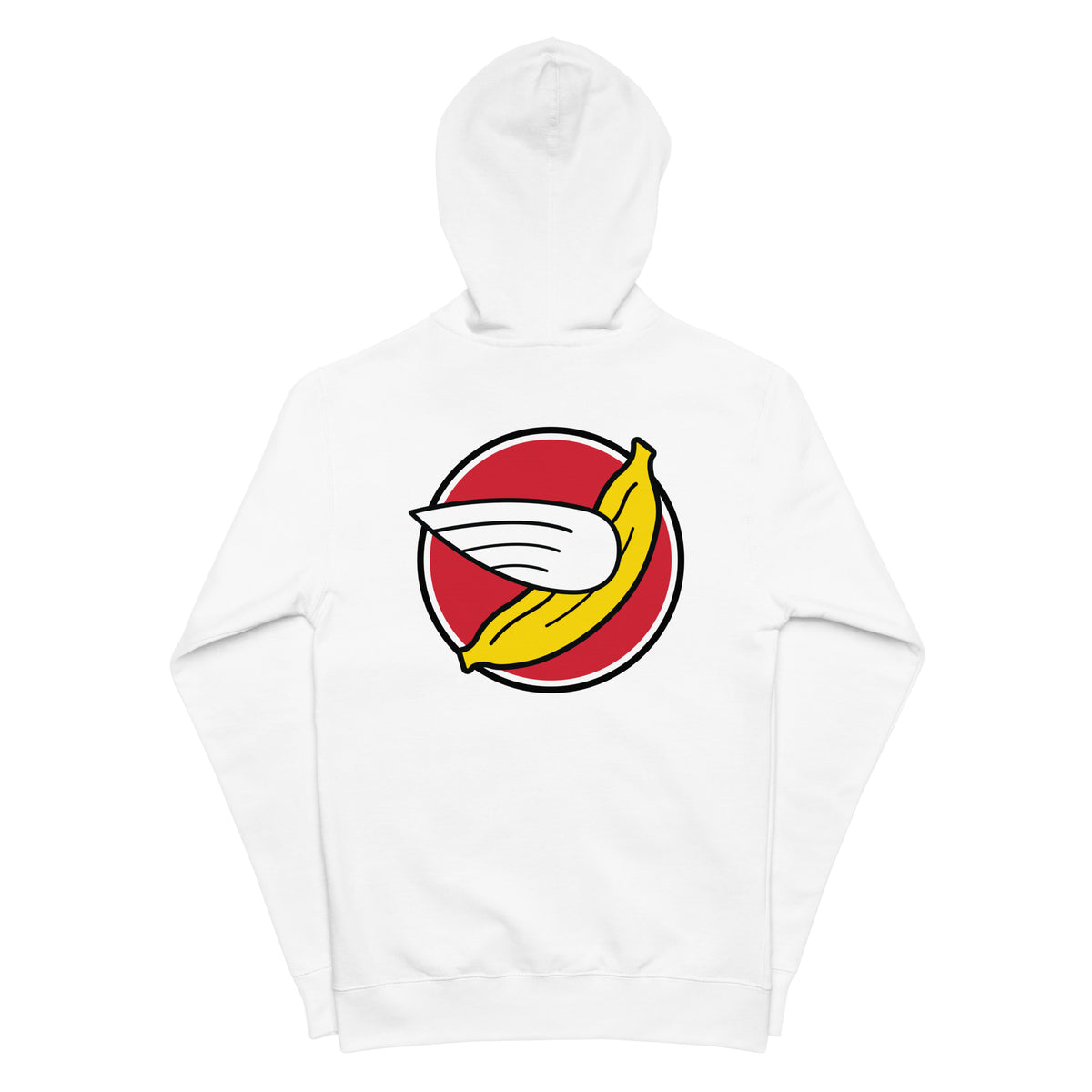 Bananas at Large® Fleece Zip-up Hoodie, Icon Logo - Unisex - Bananas at Large®