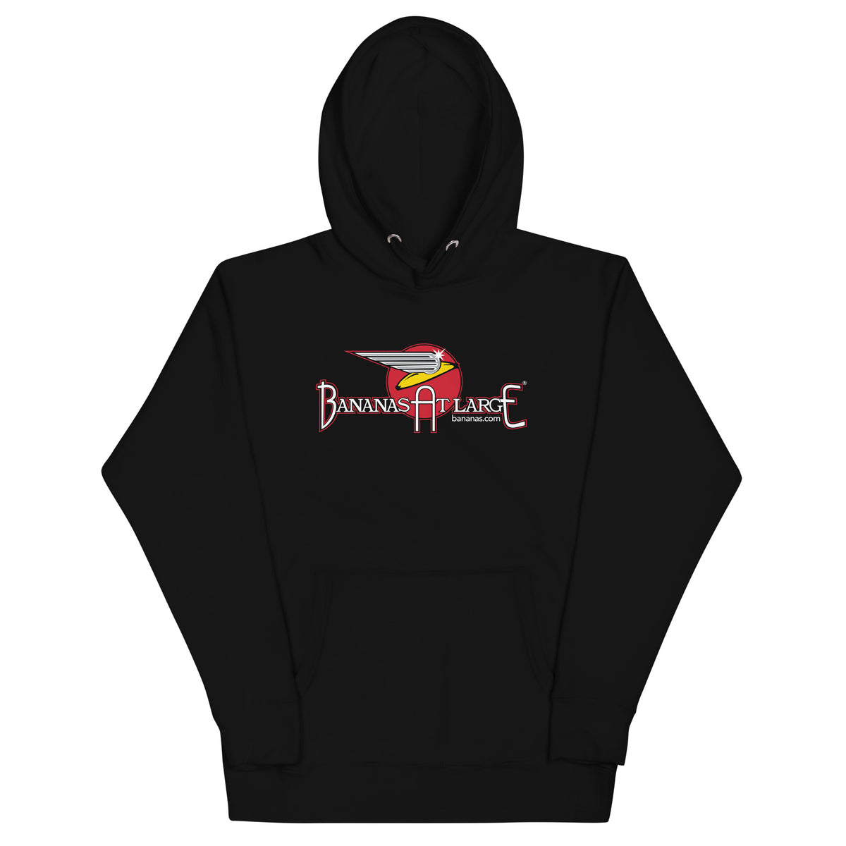 Bananas at Large® Pullover Hoodie, Retro Logo - Unisex