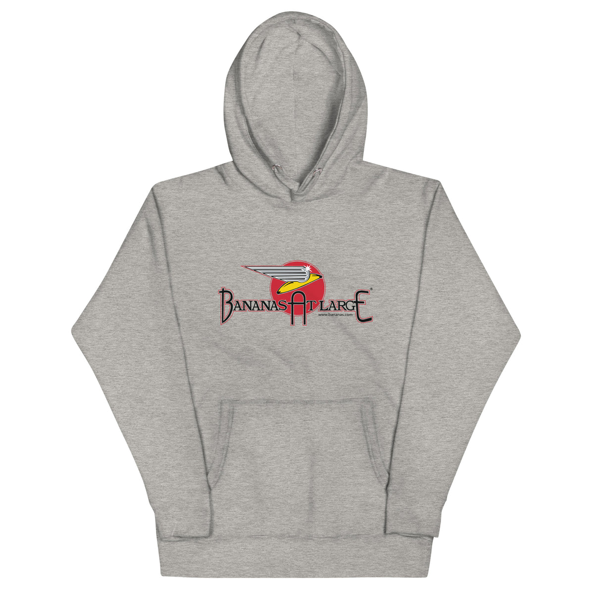 Bananas at Large® Pullover Hoodie, Retro Logo - Unisex