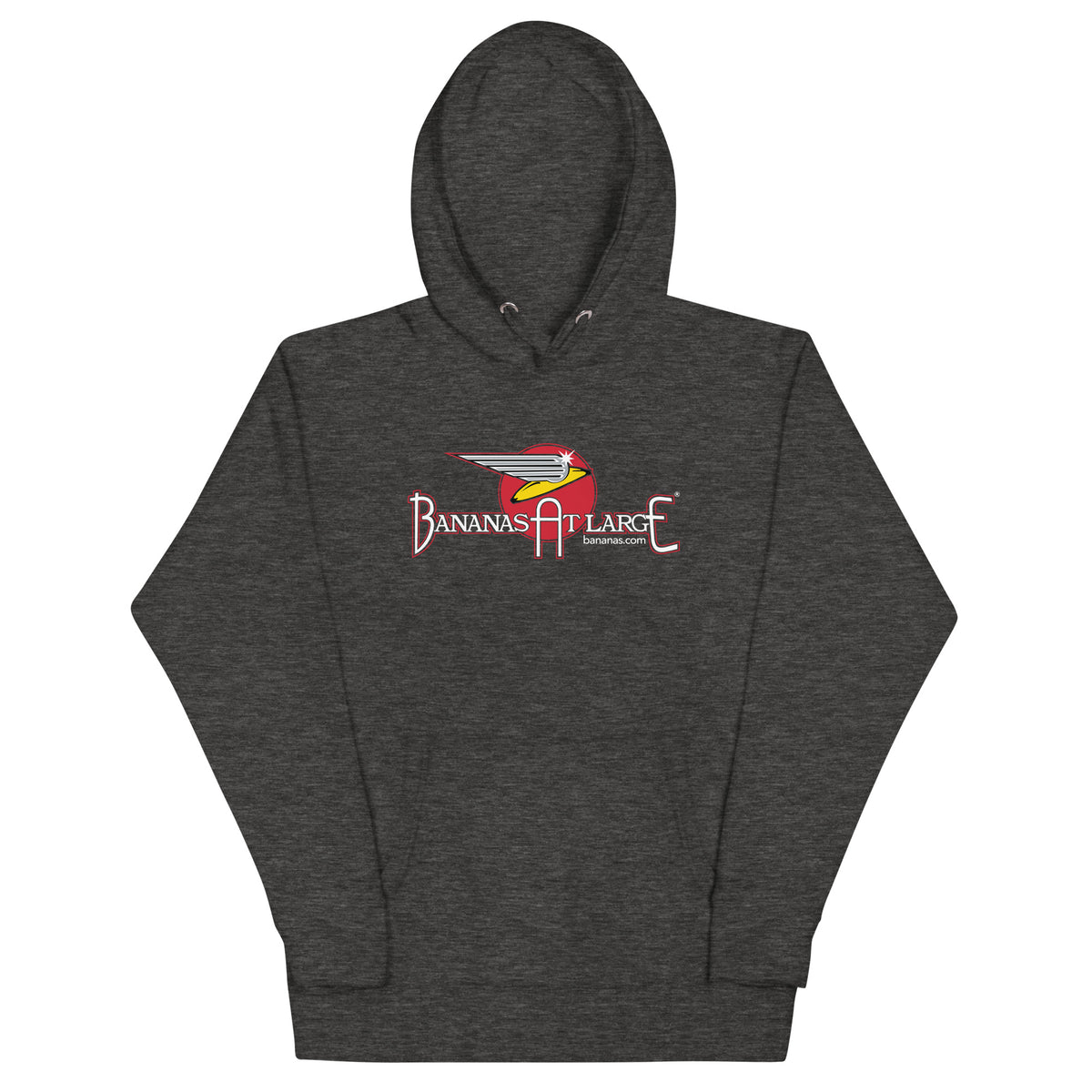Bananas at Large® Pullover Hoodie, Retro Logo - Unisex