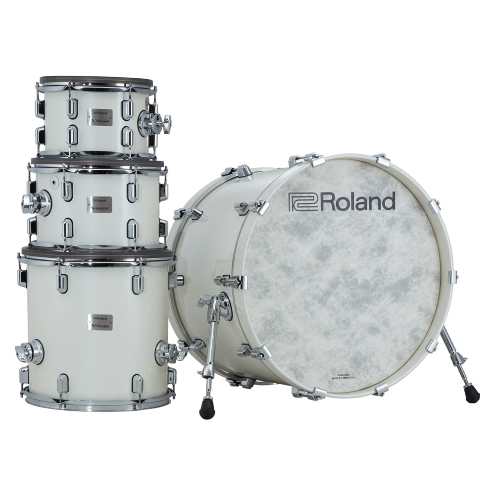 Roland V-Drums Acoustic Design VAD706 Electronic Drum Kit - Pearl White Finish