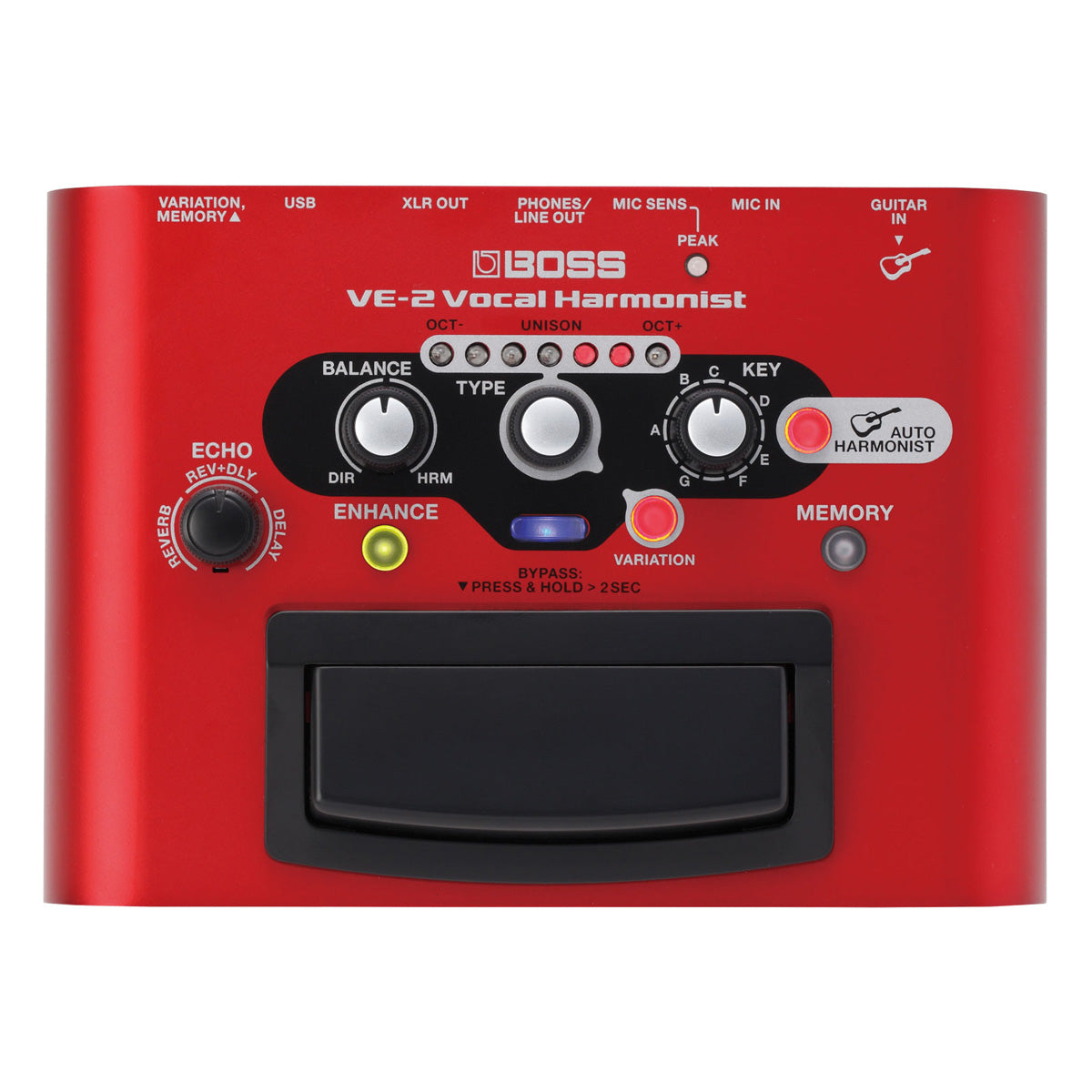 BOSS VE-2 Vocal Harmonist Multi-Effects Pedal - Bananas at Large®